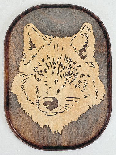 Wolf Head Scroll Saw Pattern