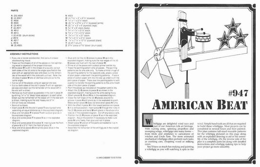 American Beat Whirligig Plan - Cherry Tree Toys