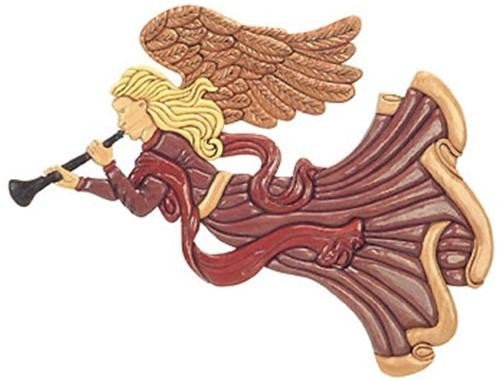 Angel Intarsia Plan - Cherry Tree Toys