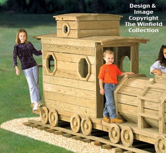 Caboose & Tanker Play Structure Plans - Cherry Tree Toys