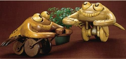 Smiling Crab Toy Woodworking Plan