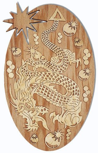 Crystal Ball Dragon Pattern - Cherry Tree Toys