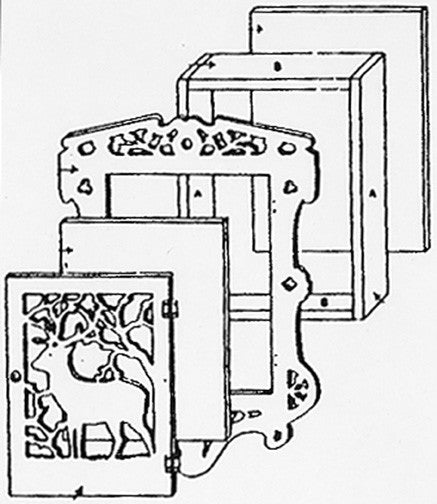 Deer Cabinet Scroll Saw Pattern - Cherry Tree Toys
