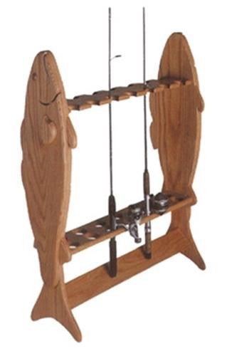 Fishing Pole Caddy Plan Cherry Tree Toys - Main Image