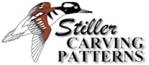 Green Winged Teal Standing/Semi Alert Carving Pattern - Cherry Tree Toys
