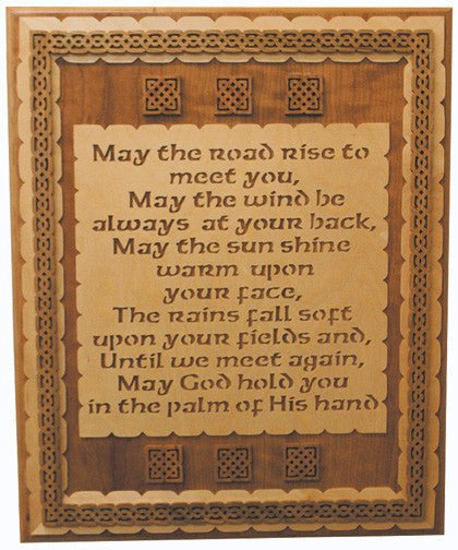 Irish Blessing Plan - Cherry Tree Toys