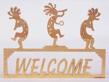 Kokopelli Welcome Sign Plan - Cherry Tree Toys