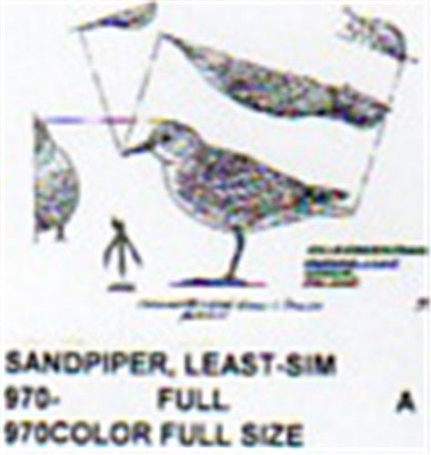 Least Sandpiper Standing - Cherry Tree Toys