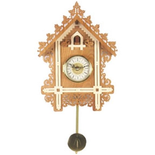 Little Bird Clock Scroll Saw Pattern Cherry Tree Toys