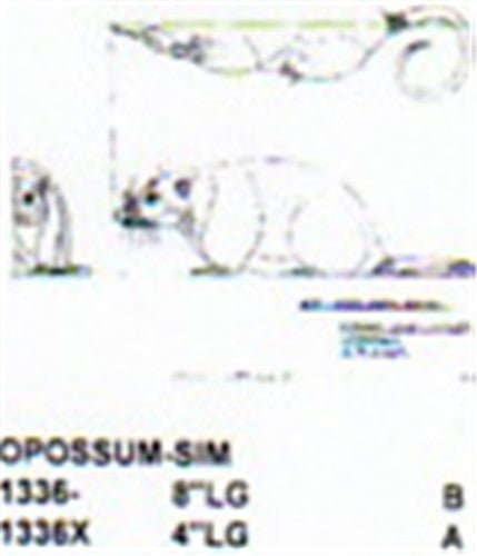 Opossum Standing 5 1/2" Long - Cherry Tree Toys