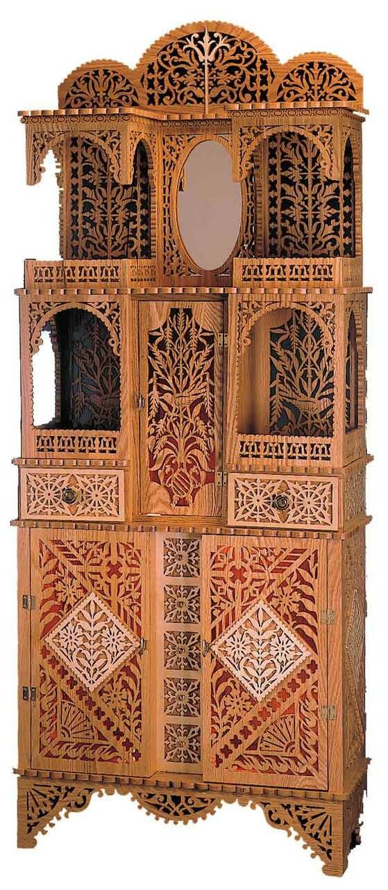 Parlor Cabinet Scroll Saw Plan - Cherry Tree Toys