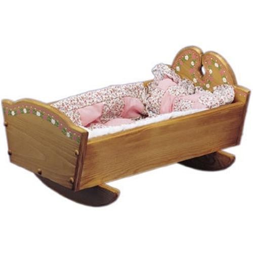 The Country Doll Cradle Woodworking Plan - Cherry Tree Toys