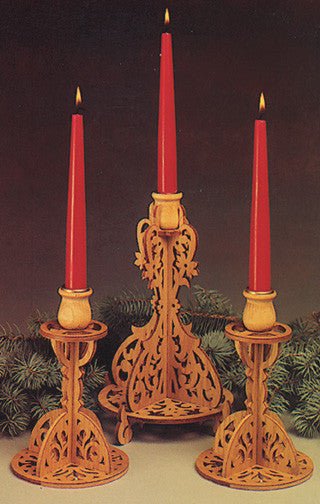 Victorian Candleholders Pattern - Cherry Tree Toys