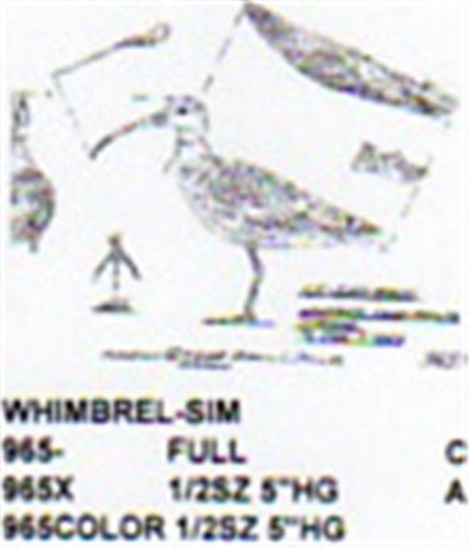 Whimbrel Standing - Cherry Tree Toys