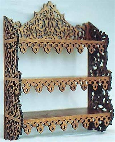 Wall Shelf Scroll Saw Plan
