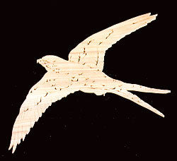 Swallow Tailed Kite Scroll Saw Plan