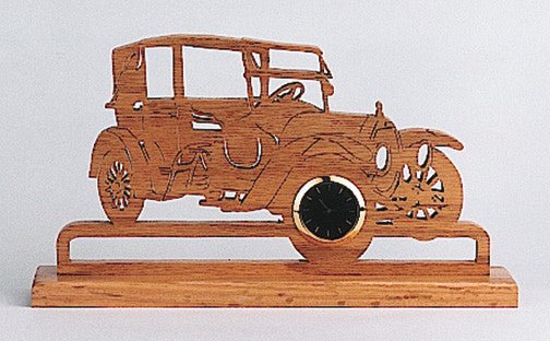 1914 Brewster Scroll Saw Clock Pattern - Cherry Tree Toys