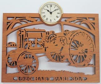 1920 Hart Parr Tractor Clock Pattern - Cherry Tree Toys