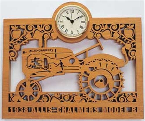 1938 Allis Chalmers Model B Clock Pattern - Cherry Tree Toys