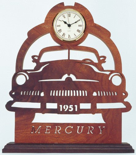 1951 Mercury Clock Pattern - Cherry Tree Toys