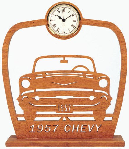 1957 Chevy Scroll Saw Clock Pattern - Cherry Tree Toys