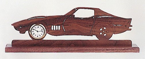 1970 Corvette Stingray Clock Pattern - Cherry Tree Toys