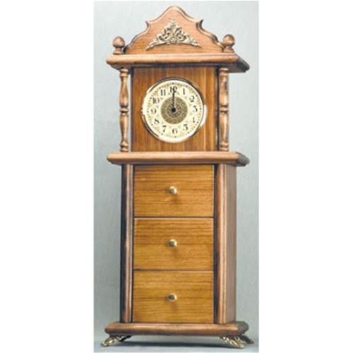 3 - Drawer Shelf Clock Woodworking Plan - Cherry Tree Toys