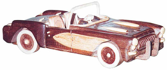 Sports Car Wood Model Car Plan