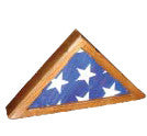 Triangle Flag Display Case Plan