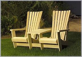 Adirondack Twin Seater Plan - Cherry Tree Toys