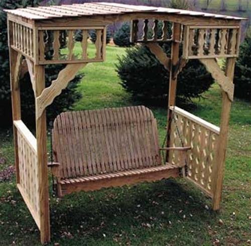 Adult Swing and Arbor Plans - Cherry Tree Toys