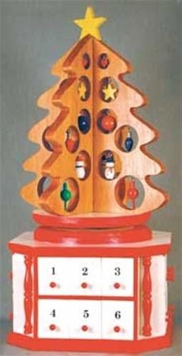 Advent Calender Music Carousel Plan - Cherry Tree Toys