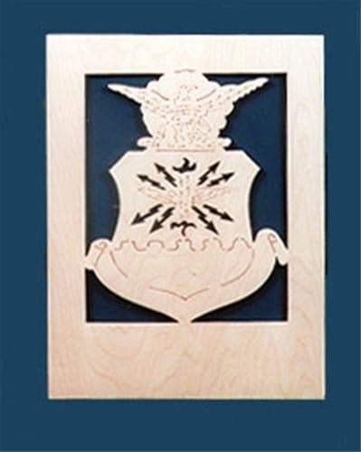 Air Force Emblem Scroll Saw Plan - Cherry Tree Toys