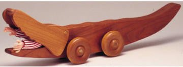 Alligator Toy Woodworking Plan - Cherry Tree Toys