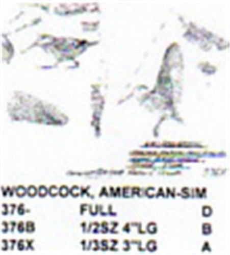 American Woodcock Carving Pattern - Cherry Tree Toys