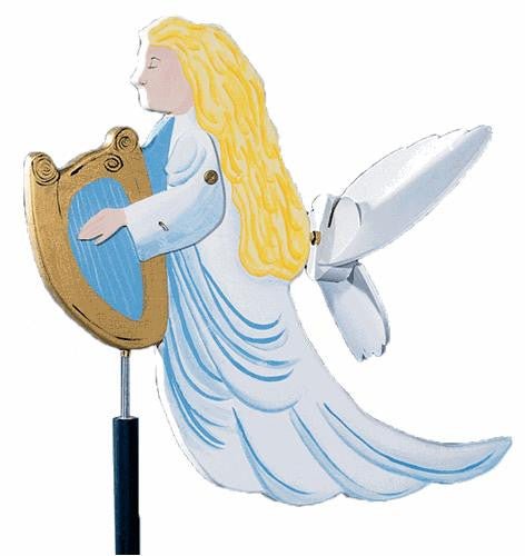 Angel with Harp Whirligig Plan - Cherry Tree Toys