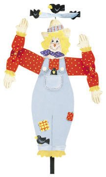 Animated Scarecrow Whirligig Plan - Cherry Tree Toys