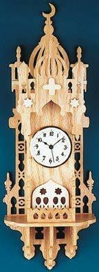 Arabian Nights Scroll Saw Clock Pattern - Cherry Tree Toys