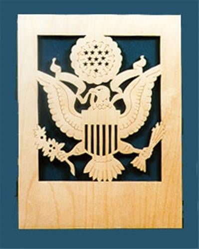 Army Emblem Scroll Saw Plan - Cherry Tree Toys