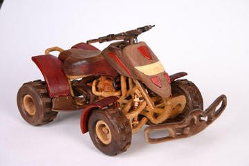 ATV Toy Woodworking Plan - Cherry Tree Toys