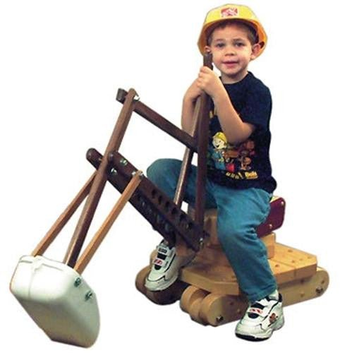 Back Hoe Woodworking Plan - Cherry Tree Toys