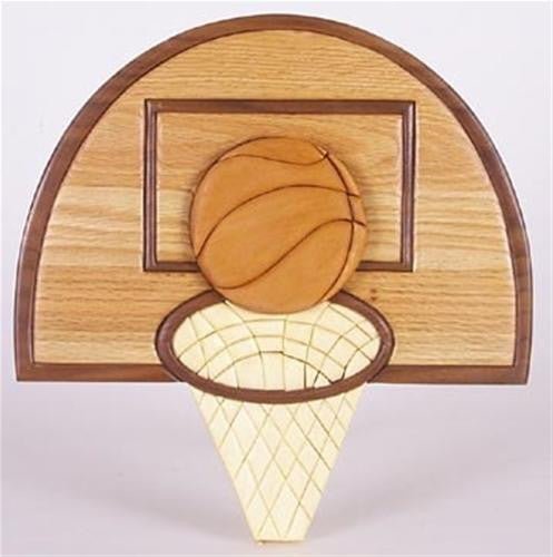 Basketball Intarsia Plan - Cherry Tree Toys