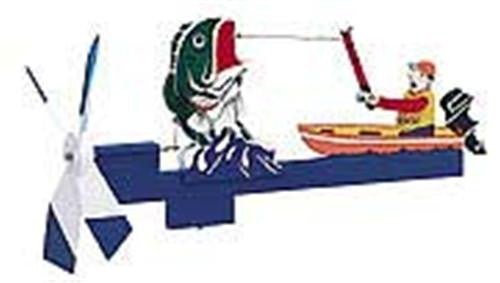 Bass Master Whirligig Plan - Cherry Tree Toys