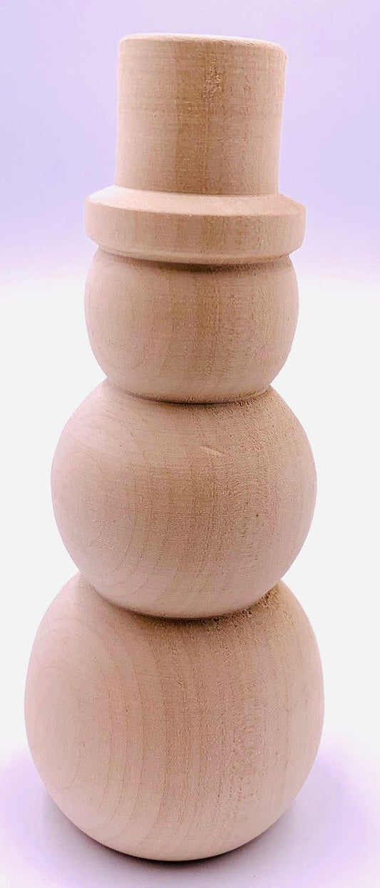 Basswood Frosty The Snowman - Cherry Tree Toys