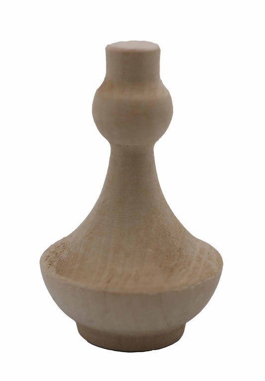 Basswood Teacup Turning - Cherry Tree Toys