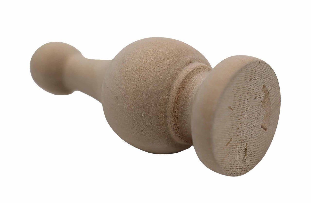 Basswood Topper Turning - Cherry Tree Toys