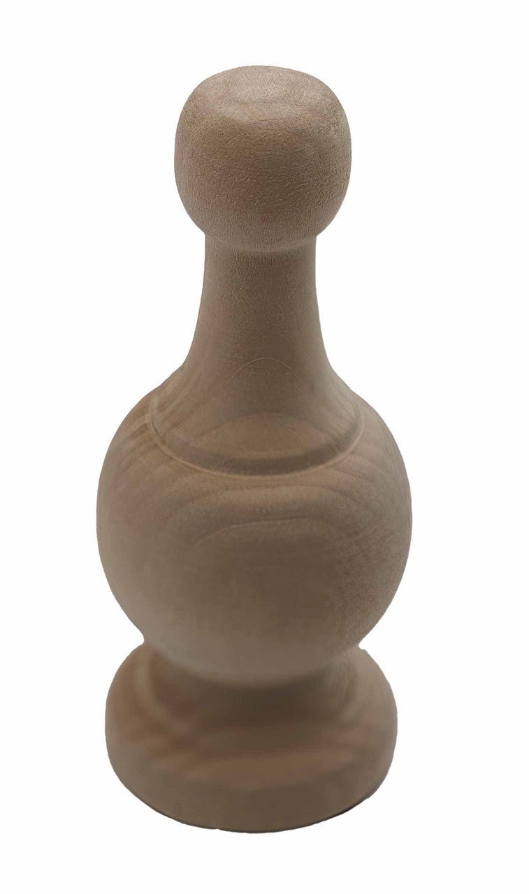 Basswood Topper Turning - Cherry Tree Toys