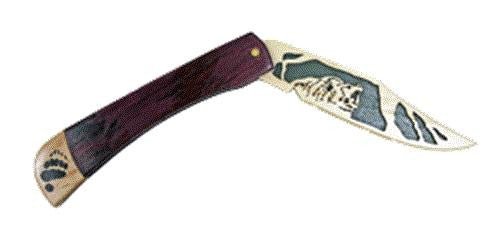 Bear Scroll Saw Pocket Knife Plan - Cherry Tree Toys