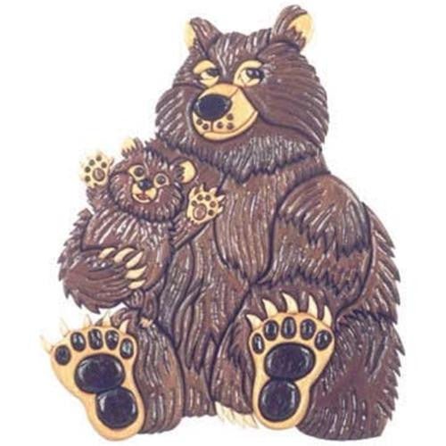 Bears Intarsia Plan - Cherry Tree Toys