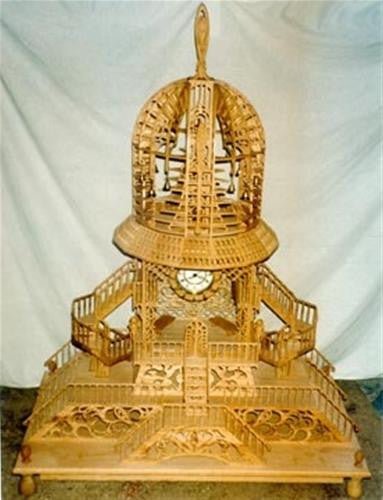 Bell Tower Scroll Saw Clock Plan - Cherry Tree Toys